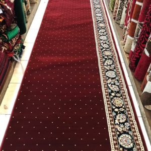karpet masjid golden mosque merah