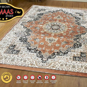 ALMAAS 4639 BROWN 120X170