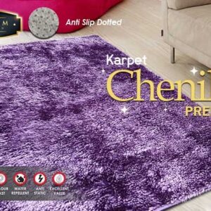 CHENILLE PREMIUM PURPLE 105X155