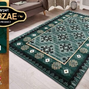 MIRZAE 02 GREEN 100X150 [NEW CLASSIC DESIGN]