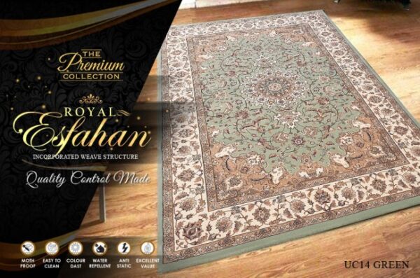 ROYAL ESFAHAN UC14G GREEN 160X230