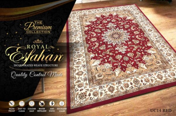 ROYAL ESFAHAN UC14R RED 120X170