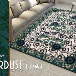 STARDUST 13 GREEN 100X150 [MODERN DESIGN]