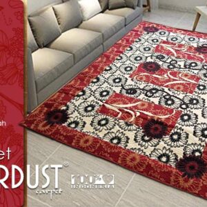 STARDUST 13 MAROON 100X150 [MODERN DESIGN]