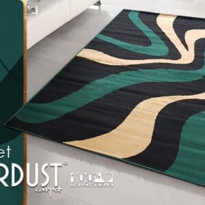STARDUST 15 GREEN 100X150 [MODERN DESIGN]