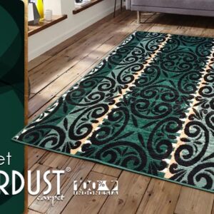 STARDUST 32 GREEN 100X150 [MODERN DESIGN]
