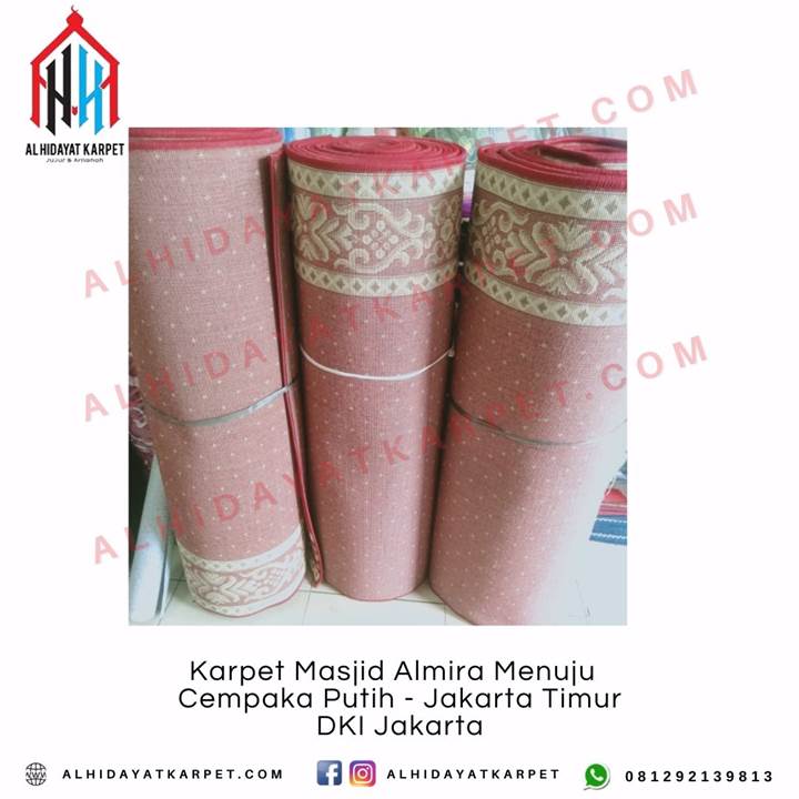 Pengiriman Karpet Masjid Almira Menuju Cempaka Putih - Jakarta Timur DKI Jakarta