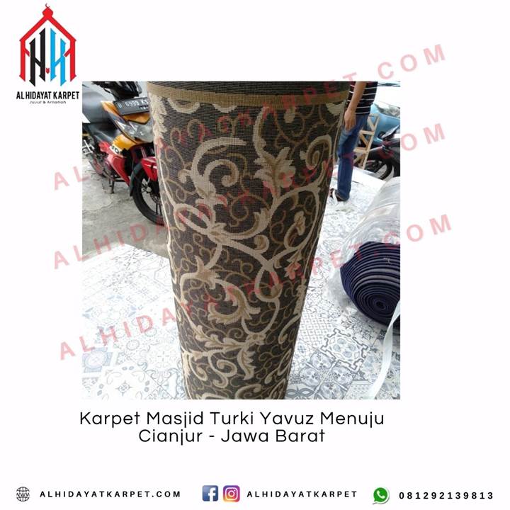 Pengiriman Karpet Masjid Turki Yavuz Menuju Cianjur - Jawa Barat