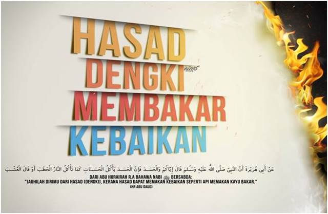 Benci dan dengki terhadap agama ini