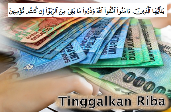 tinggalkan riba