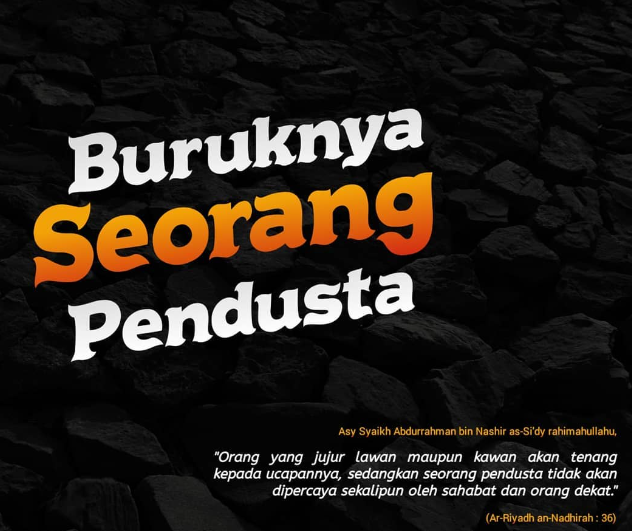 Balasan Di Dunia Bagi Pendusta Bag.2
