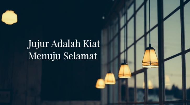 balasan bagi orang jujur