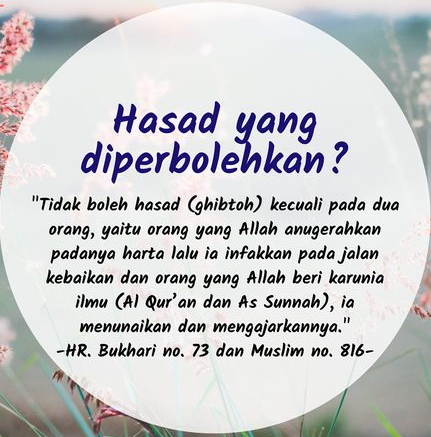 hasad yang diperbolehkan