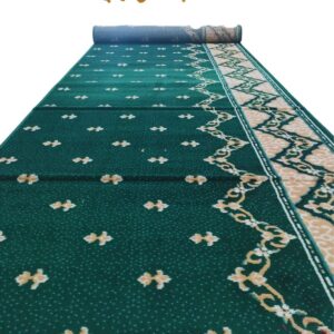Karpet lokal Royal Saudi hijau