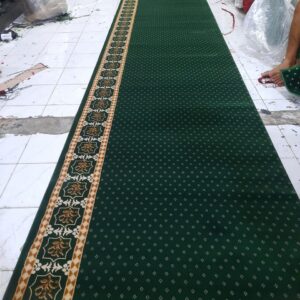 Karpet Masjid Soft Tebriz Hijau