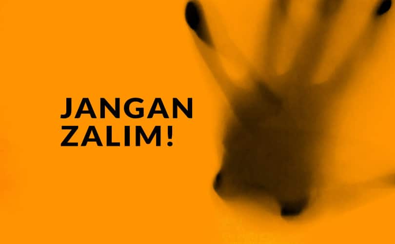 jangan dzalim