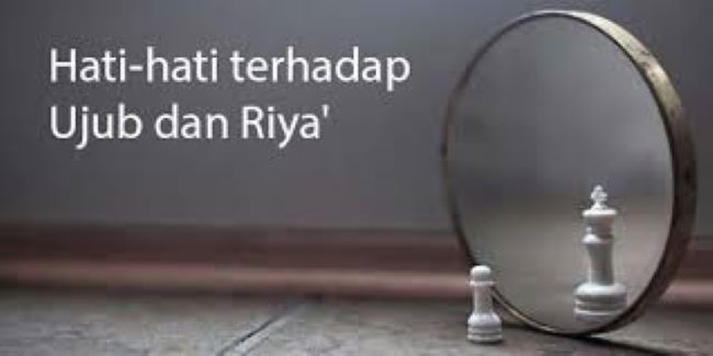 ujub dan riya
